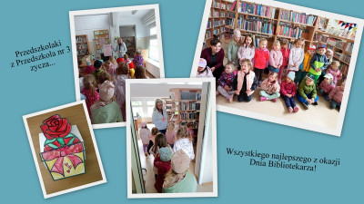 grafika do wpisu: Życzenia z okazji Dnia Bibliotekarza