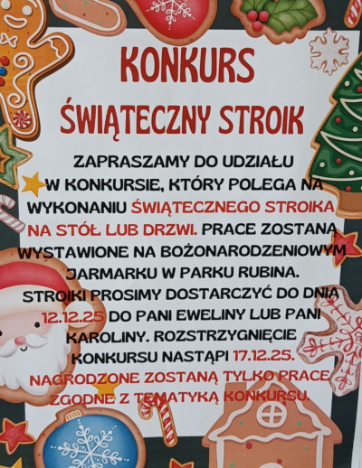 grafika do wpisu: Konkurs Świąteczny