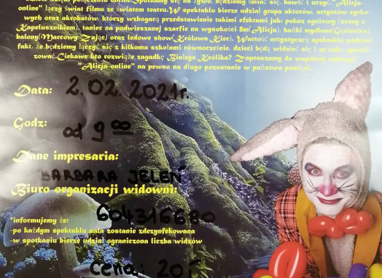 zdjęcie do artykułu: Alicja - online