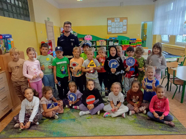 Spotkanie z Policjantem Ruchu Drogowego