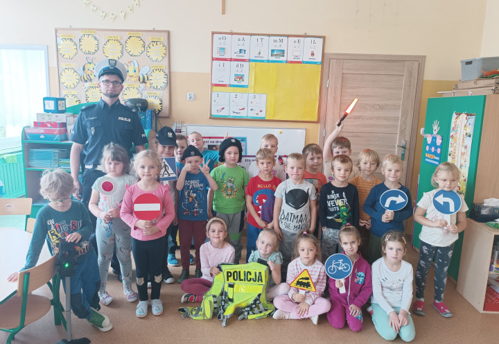 Spotkanie z Policjantem Ruchu Drogowego