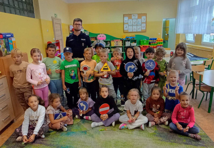 Spotkanie z Policjantem Ruchu Drogowego