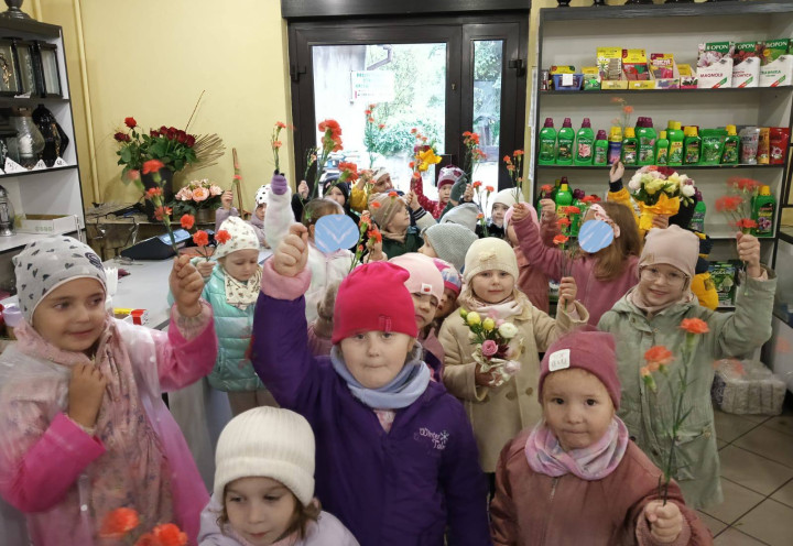 Wycieczka do kwieciarni"Danusia"